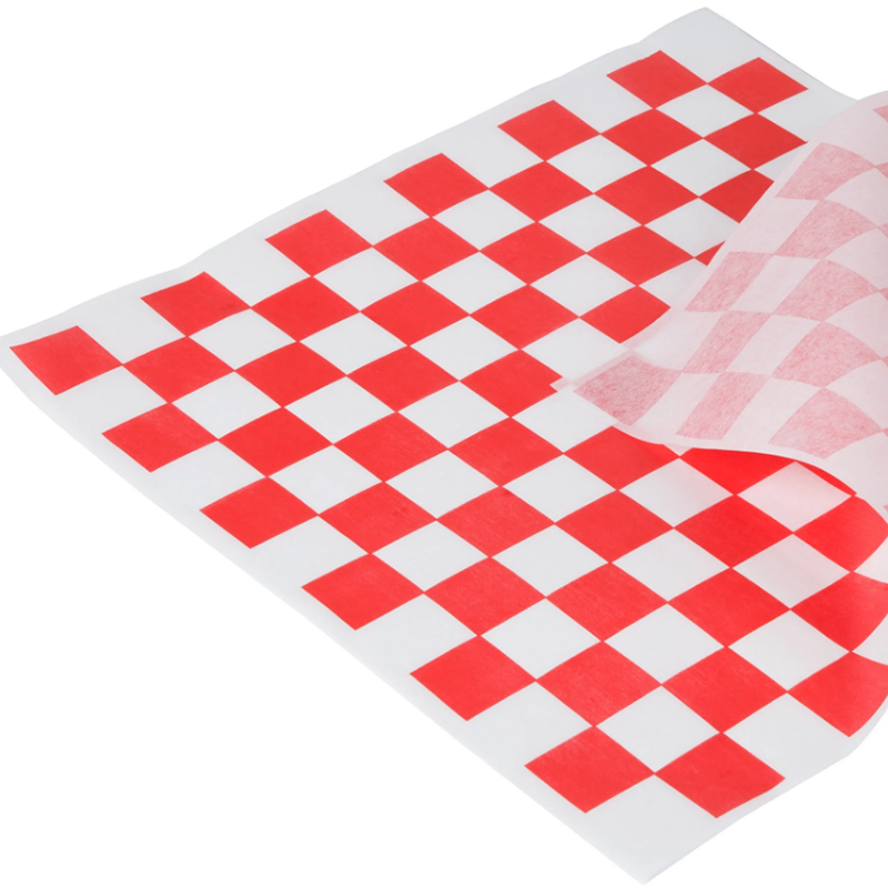 Disposable Food Packaging Printed Greaseproof Paper