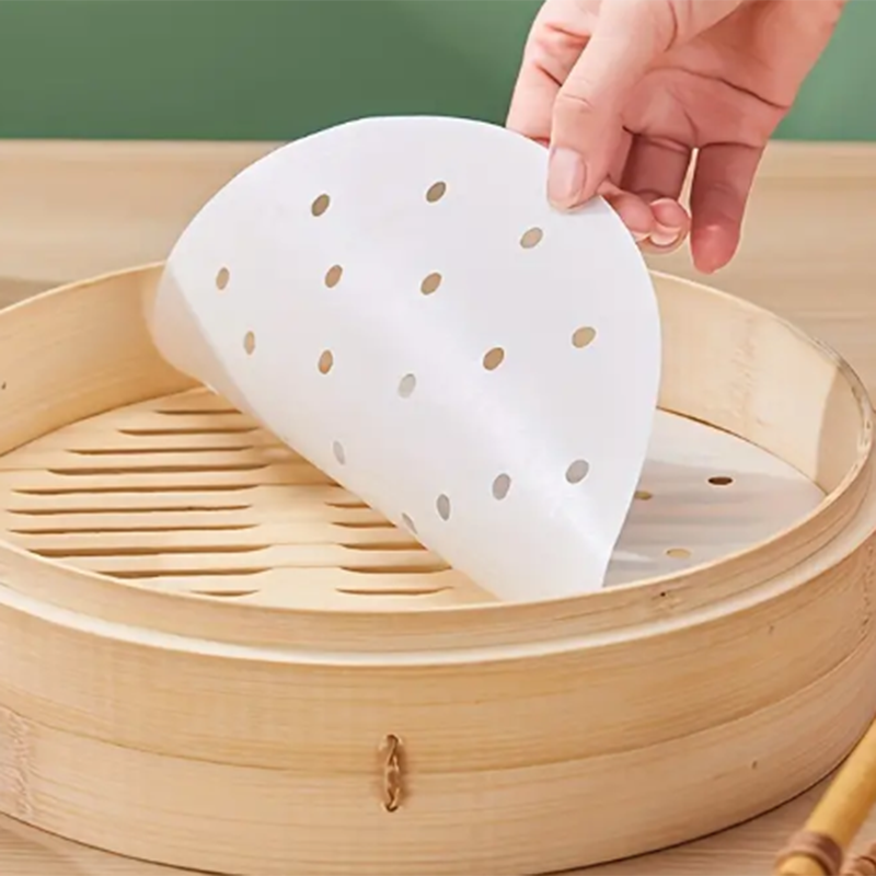 White Non-stick Steam Dim Sum Paper